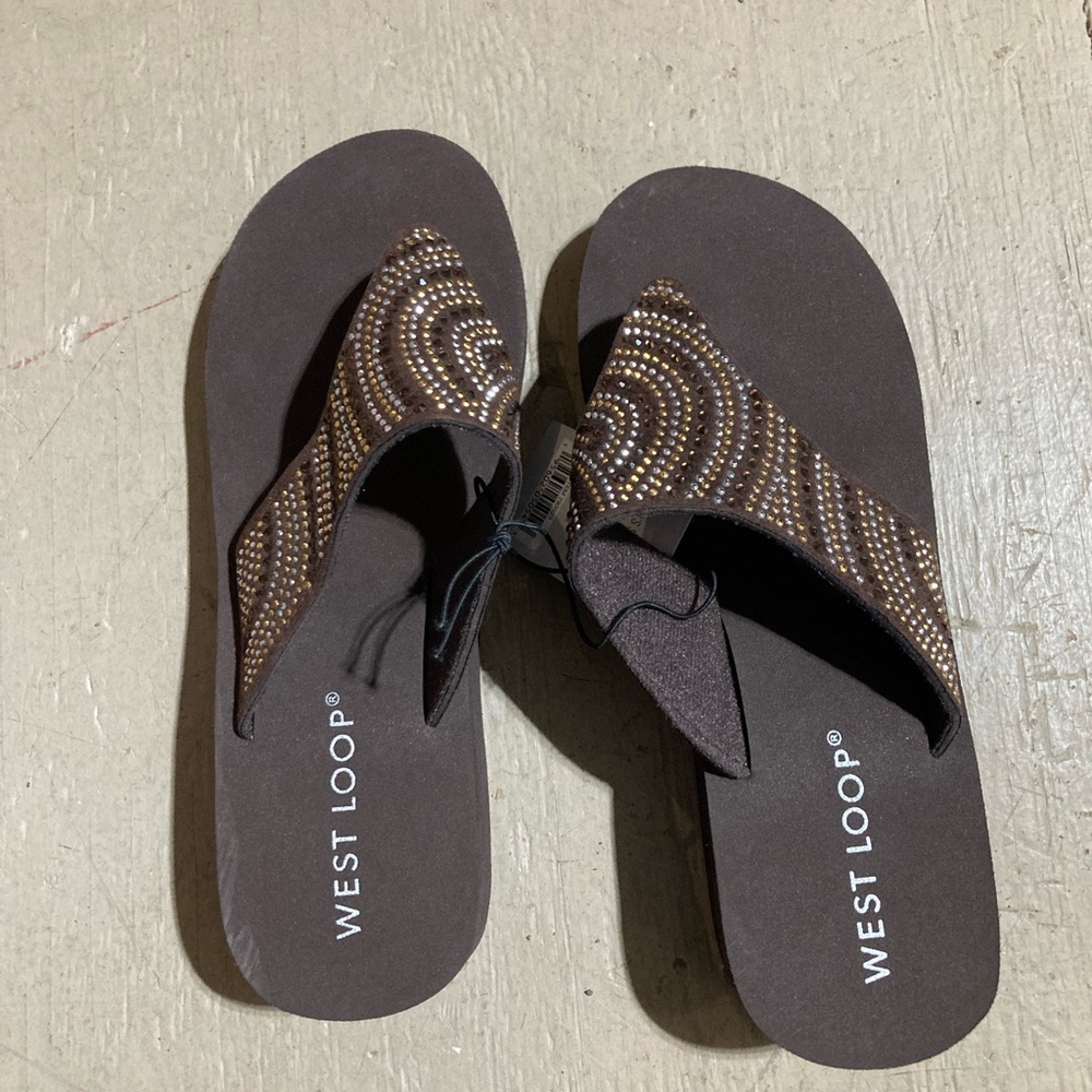 NWT West Loop Brown Sandals for Women